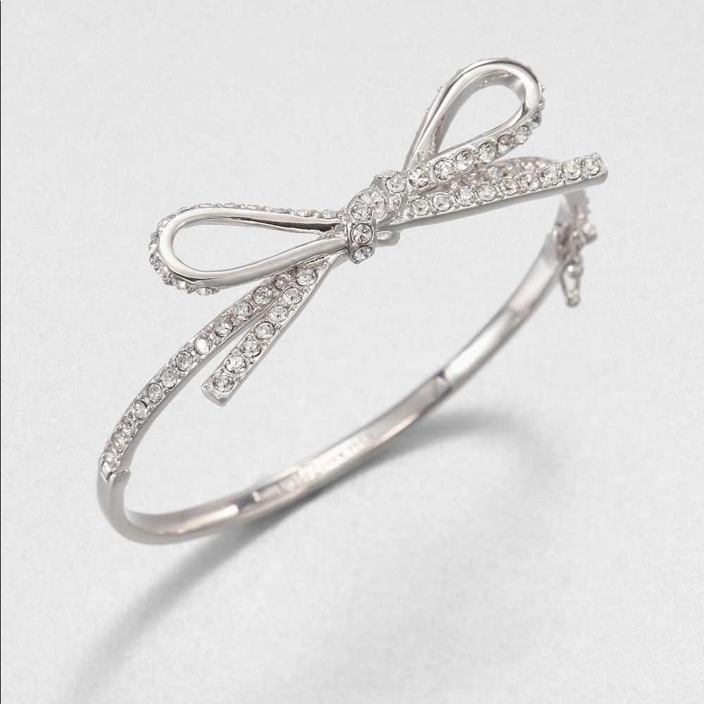 Kate Spade Silver Bow Bangle